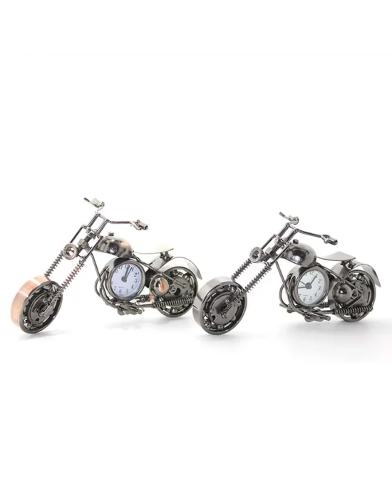 Masaüstü Dekoratif Metal Motor Saat