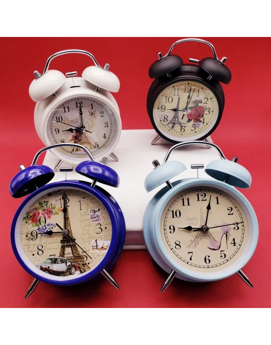 Metal Alarmlı Saat
