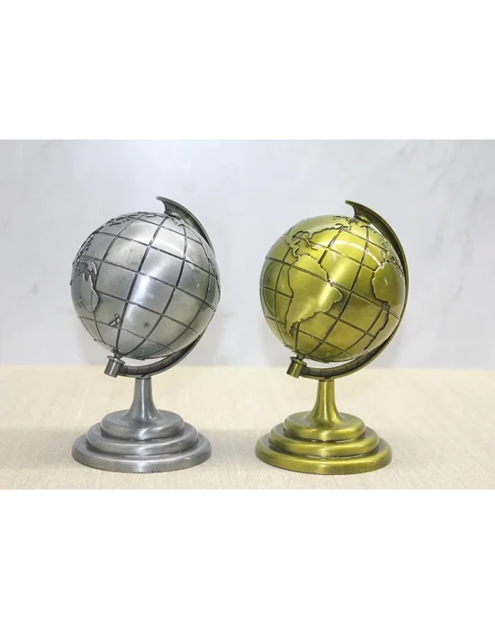 Metal Dünya Küre Alk3471