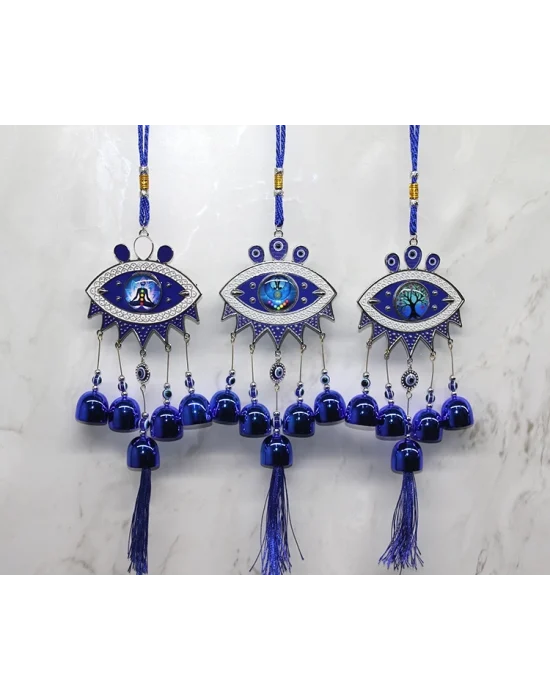 Metal Nazar Boncuğu Çan Alk3494