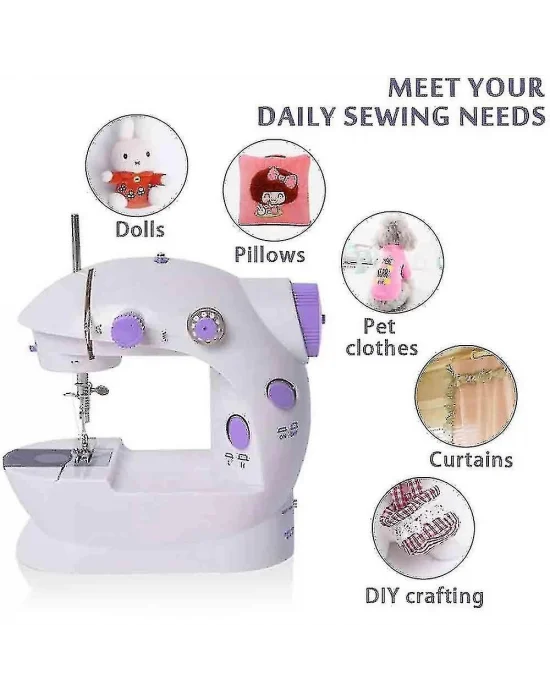 Mini Ev Dikiş Makinesi Pedallı Sewing Machine