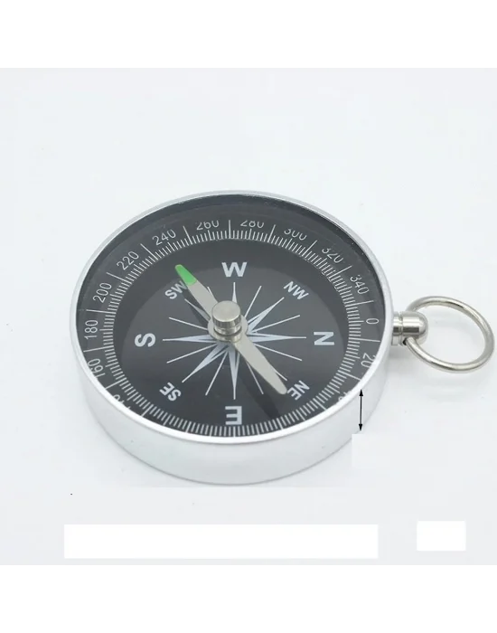 Mini Paslanmaz Alüminyum Pusula G442b