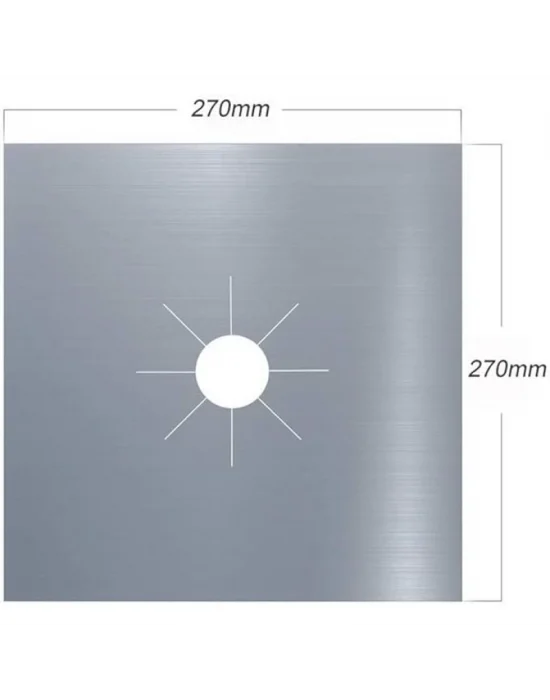 Ocak Koruyucu Alüminyum Ped Seti