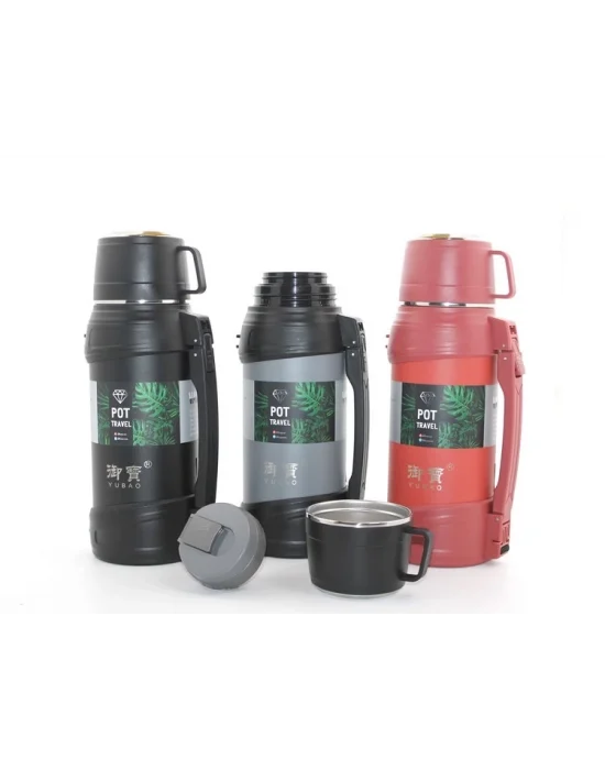 Paslanmaz Çelik Çift Katmanlı Termos 1.6 Lt Alk2313