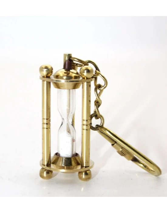 Pirinç Kumsaati Anahtarlık 2496b