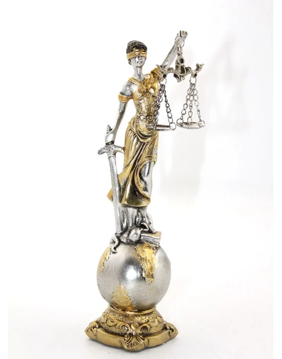 Polyester Adalet Figürü  Alı2895