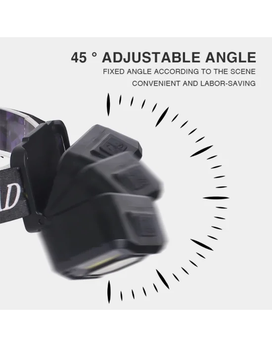 Ps-024 Pratik Sensörlü Sinyalli Şarjlı Kafa Lambası