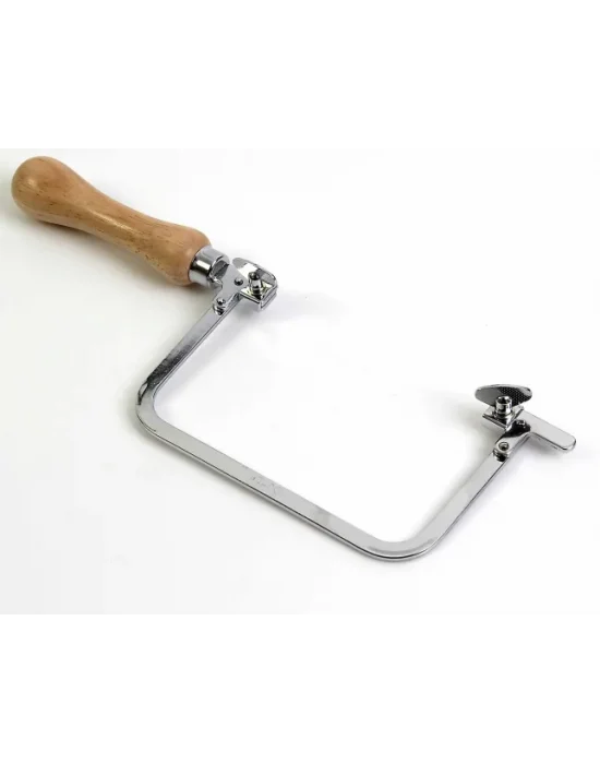 Sabit Kıl Testere Kolu - Ahşap Sap 13,5cm