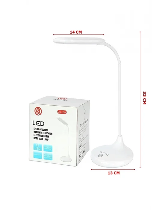 Şarjlı Sarı Ve Beyaz Renk Masa Lambası  Wt-005