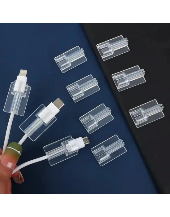 Şeffaf Silikon Kablo Koruyucu