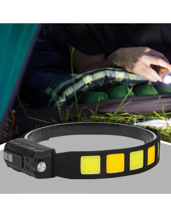 Sensörlü Cob Xpg Led Kafa Lambası  Wt-066