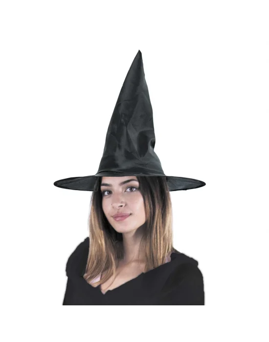 Siyah Renk Cadı Şapkası