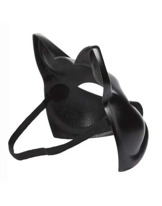 Siyah Renk Lüks Kedi Maskesi 12x13 Cm