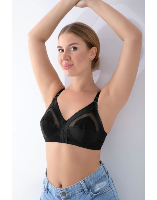 Siyah  Toparlayıcı Sütyen - 502