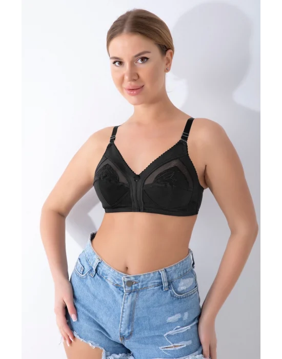 Siyah  Toparlayıcı Sütyen - 502