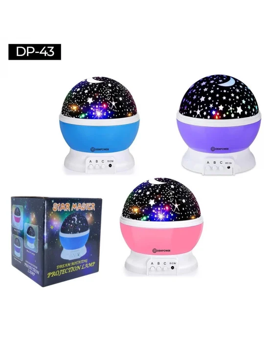 Star Master Gece Lambası Dönerli