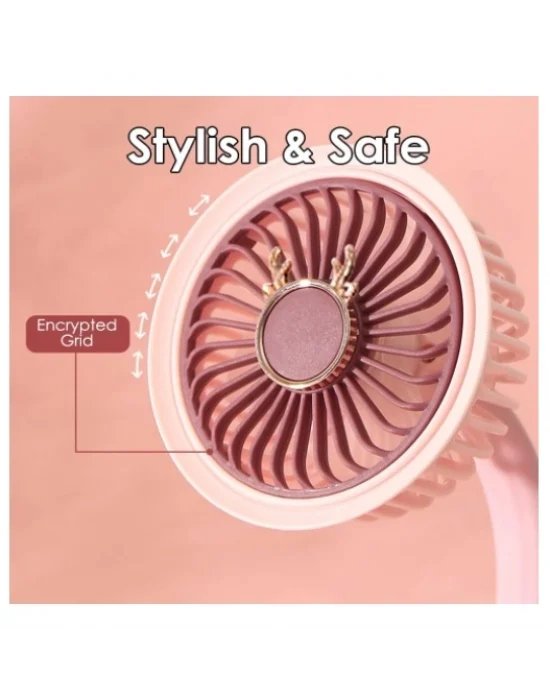 Taşınabilir Mini Klips Bebek Arabası Fanı, Fan Elektrikli Soğutma Hava Sirkülatöründe 360 Derece Dönebilen Klips