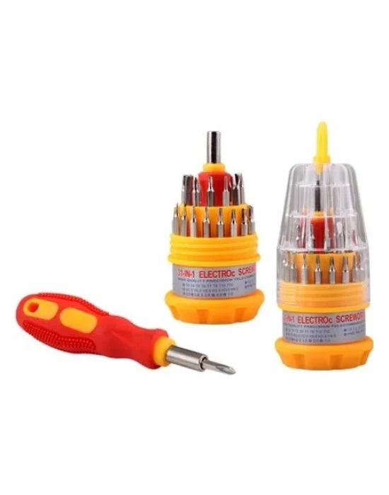 Tornavida Seti 31 Parça Yumurta Tornavida Uç Tamir Seti