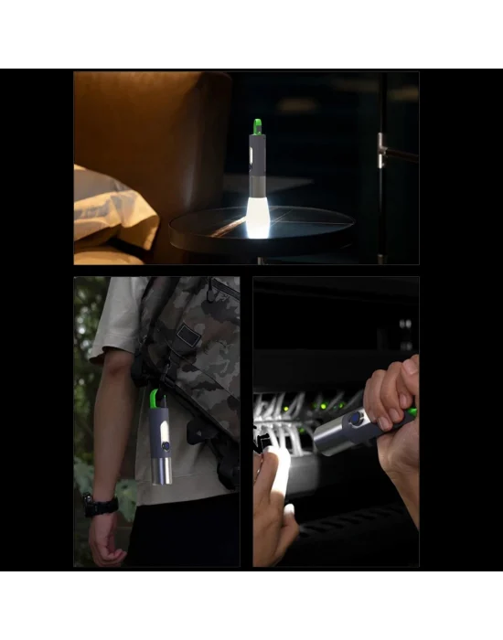 Type-c Girişli 750 Lümen Şarjlı Kamp Lambası  Wt-298