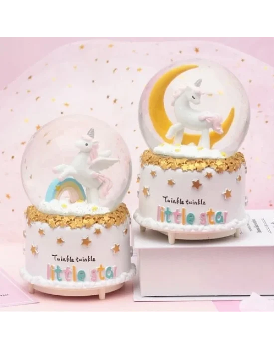 Unicorn Kar Küresi Orta Boy