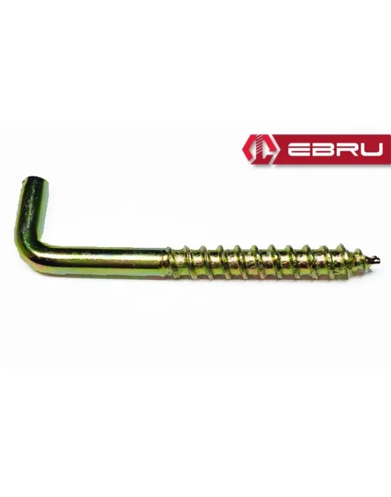 Vidalı Korniş Çivi No:8 - 4x80 - 10 Adet