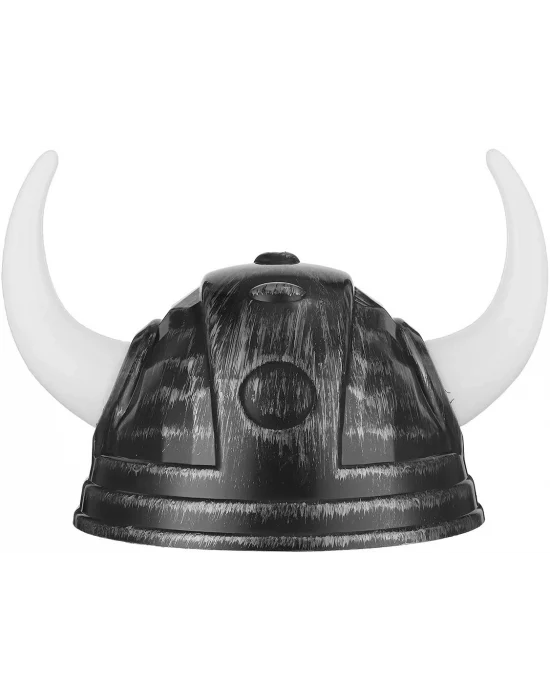 Viking Başlığı Asteriks Başlığı Gümüş Renk