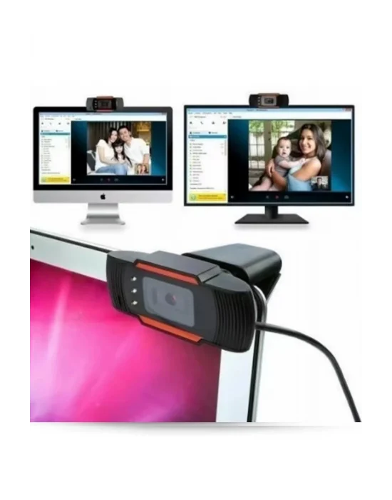 Webcam Orjınal 1080p Konferans Kamera Dahili Mikrofon Chat Görüntülü Sohbet Yayın Kamerası Hd Video