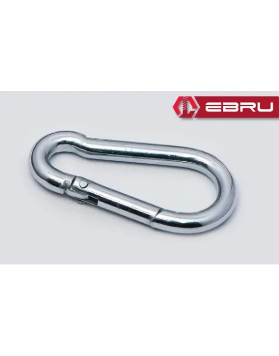 Yaylı Karabina, Çengel, Kanca 10mm - 2 Adet