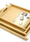 3lü Bambu Tepsi Alk2164