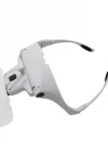 5 Lens 1.0x3.5x, 2led Işıklı  Ile Ayarlanabilir Gözlük Büyüteç9892b2
