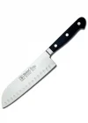61950 - Sıcak Dövme Oluklu Santoku Şef Bıçağı 18 Cm