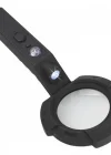 7 Led Aydınlatma,fener,pusula,4x Büyütme Okuma Büyüteç  Th600557