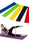 Aerobik Bant 5 Li Pilates Yoga Bandı *