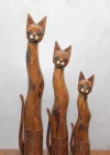 Ahşap 3lü Kedi Seti 1 Metre. Trendy:2