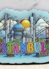 Ahşap İstanbul Temalı Magnet Alk4360