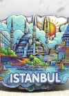 Ahşap İstanbul Temalı Magnet Alk4361