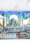 Ahşap İstanbul Temalı Magnet Alk4362