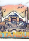 Ahşap İstanbul Temalı Magnet Alk4364
