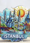 Ahşap İstanbul Temalı Magnet Alk4600