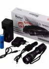 Black Wt-037-şarjlı Zoomlu Acil Durum Feneri