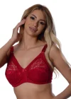 Bordo Dantelli Toparlayıcı Sütyen - 503