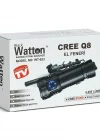 Cree Q8- Xpg 8+1 Led  Şarjlı El Feneri  Wt-623