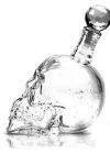 Crystal Head Kuru Kafa Cam Şişe 350 Ml