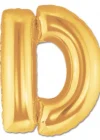 D Harf Folyo Balon Altın Renk  40 İnç