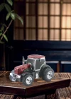 D42 Kırmızı Traktör Tasarım Usb/fm Radyo Bluetooth Hoparlör Speaker