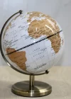 Dekoratif Masa Üstü Dünya Küre Alk3581