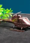 Dekoratif Metal Helikopter