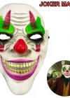 Delirten Gülüş Psikopat Palyaço Temalı Joker Maskesi