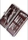 Deri Çantalı 12li Manikür Seti
