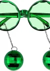 Disko Toplu Küpeli Parti Gözlüğü Yeşil Renk